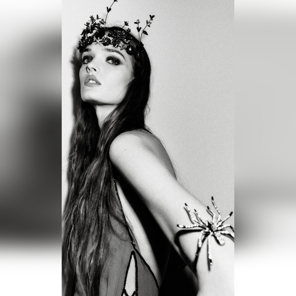 ZARA SPIDER RHINESTONE BRACELET